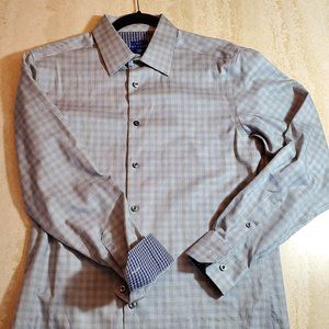 Egara Shirt Excellent Condition Multi Blue & Gray